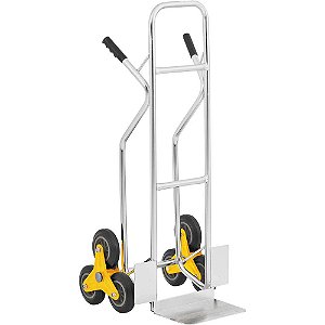 Carrinho para transporte de carga 100 kgf com 6 rodas de borracha CCV 0100 VONDER