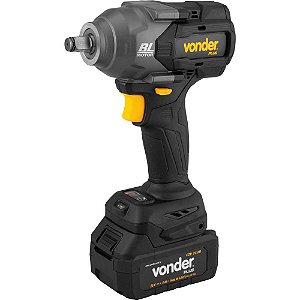 Chave de impacto bateria 20V encaixe de 1/2" fonte de carregamento bivolt automático CIV 212B VONDER PLUS