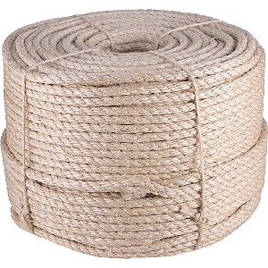 Corda de sisal 12mm x 220m 3 pernas VONDER