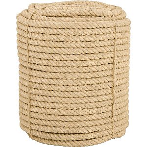 Corda de sisal 20mm x 220m 3 pernas VONDER