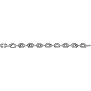 Corrente zincada com elo curto 9,5mm - 3/8" balde com 25kg VONDER