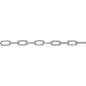 Corrente zincada com elo longo 12,5mm - 1/2" embalagem com 50 kg VONDER