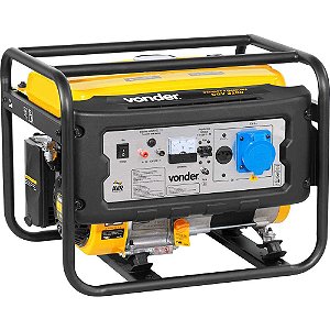 Gerador a gasolina 3.100W 110V/220V GGV 3100 VONDER
