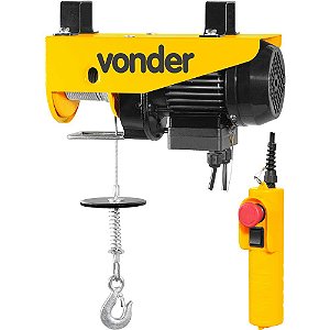 Guincho elétrico para 0,1 tonelada (0,1 tf) / 0,2 tonelada (0,2 tf) GEV 200 127V VONDER