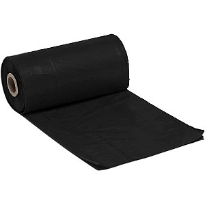 Lona plástica preta 8m x 100m 120kg LONAX