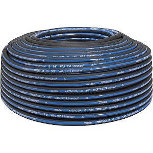 Mangueira para ar/água 300 lbf/pol² 3/8" - 9,5mm rolo com 100 metros VONDER