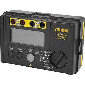 Megômetro digital 5,5 Gohms 100V - 1.000V VONDER