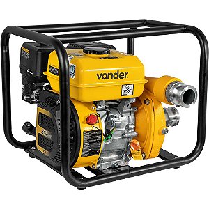 Motobomba a gasolina 2" alta pressão motor 4 tempos VONDER