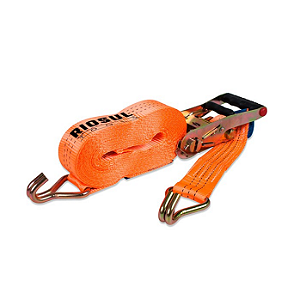 Jogo de Cinta Catraca para Amarração 100mm X 9metros - 10ton. R010301 - Riosul Tools