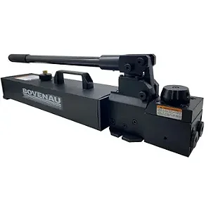 Bomba Hidráulica Manual de Aço Dupla Ação 700 Bar Cap. óleo de 2,3L BD2300 - Bovenau