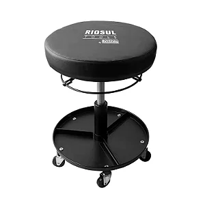 Banqueta para Mecânico Giratória Cap. de 100 Kg R070033 - Riosul Tools