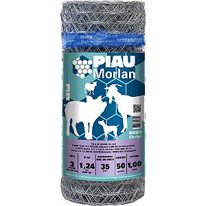 Tela metálica hexagonal mangueirão malha 3" 18 BWG x 1m com 50m MORLAN
