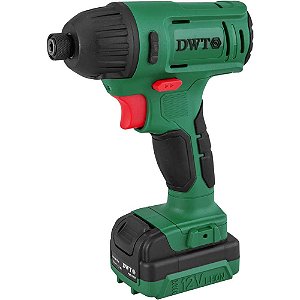 Parafusadeira a bateria de impacto 12V fonte bivolt automático PBD 012I DWT