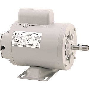 Motor elétrico aberto 5,00 cv 2 polos carcaça N56H monofásico 220V - 254V/440V - 508V NOVA MOTORES
