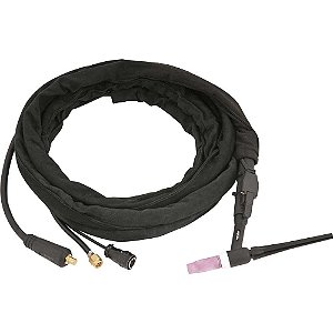 Tocha TIG 200 A TTV 200 com engate rápido de 9mm com gatilho 4 metros VONDER