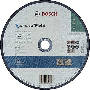Disco de corte 230mm x 1,9mm x 22,23mm Standard 2608619787 BOSCH.