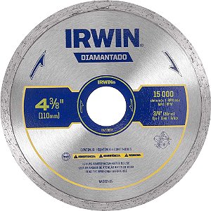 Disco de corte diamantado contínuo 110mm IW13891 IRWIN