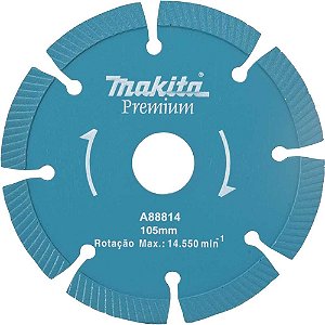 Disco de corte diamantado segmentado 105mm A88814 MAKITA