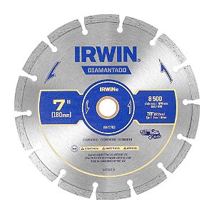 Disco de corte diamantado segmentado 180mm IW47702 IRWIN