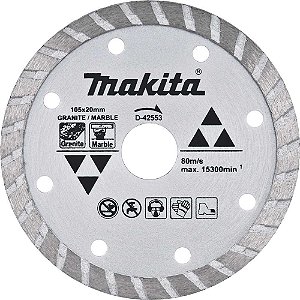 Disco de corte diamantado turbo 105mm D42553 MAKITA