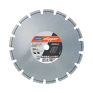 Disco diamantado 350mm segmentado para asfalto e concreto Classic Asfalto CLIPPER