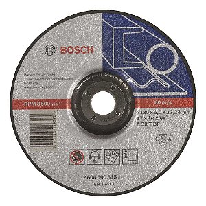 Disco de desbaste 180,0mm x 6,0mm x 22,23mm Expert BOSCH