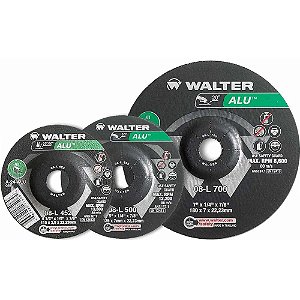 Disco de desbaste para alumínio 114,5mm x 6,4mm x 22,23mm ALU 08L450 WALTER