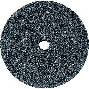 Disco 4.1/2" fino manta sintética flexível azul para limpeza e acabamento em aço inox e alumínio Quick-Step Blendex 07-R 454 WALTER