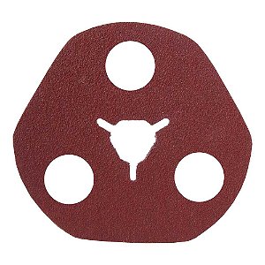 Disco de lixa avos 115mm grão 100 3 furos para desbaste de metais F900 NORTON