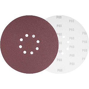 Disco de lixa com costado em pluma 225mm grão 60 para as lixadeiras LPV 400B LPV 600 LPV 925 LPV 950B e LPV 1000 VONDER