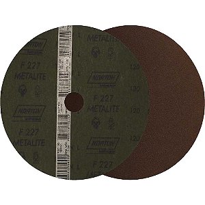 Disco de lixa costado em fibra 7" - 180mm grão 120 F-227 NORTON