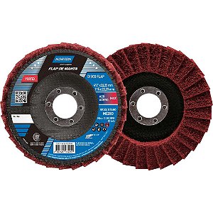 Disco para desbaste e acabamento flap BEAR TEX perfil cônico 4 1/2" (115mm x 122 mm) 66261122503 NORTON