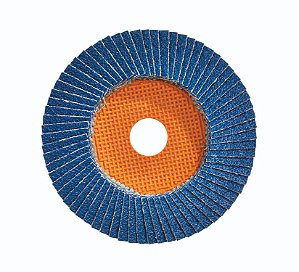 Flap-disc disco de desbaste/acabamento 4.1/2" - 115mm reto grão 80 FlexSteel 15W458 WALTER
