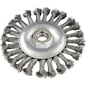 Escova circular 4.1/2" x 1/2" M14 torcida VONDER