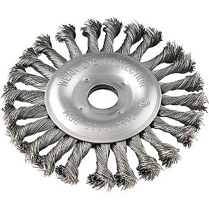 Escova circular 6" x 1/2" x 7/8" torcida VONDER