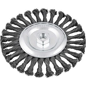 Escova circular 7" x 1/2" M14 torcida VONDER