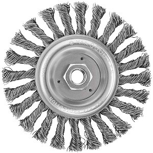 Escova circular de aço trançado 152mm M14 12.000 rpm DW4937M DEWALT