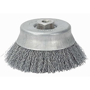 Escova copo ondulado 150mm M14 F.0,40 ABRASFER