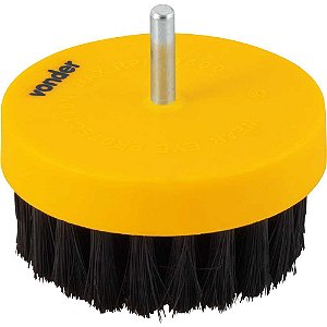 Escova rotativa 80mm em nylon VONDER