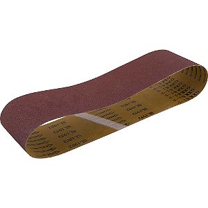 Lixa em cinta 100mm x 915mmg 120 embalagem com 5 peças VONDER