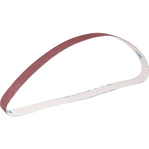 Cinta de lixa 15,0mm x 454,0mmg 80 embalagem com 5 peças VONDER