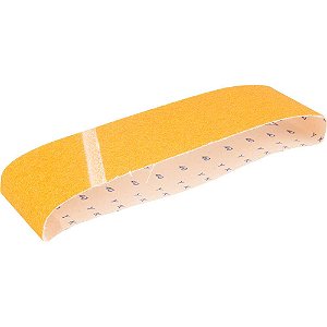 Cinta de lixa 75mm x 610mm grão 40 costado de pano para madeiras maciças e laminadas K131 NORTON - 10 unidades
