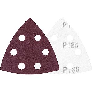 Lixa triangular com costado em pluma grão 180 para lixadeira multifunção VONDER