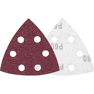 Lixa triangular com costado em pluma grão 60 para lixadeira multifunção VONDER