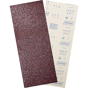 Lixa folha grão 100 S422 305 x 750mm para assoalho de madeira 05539503337 NORTON