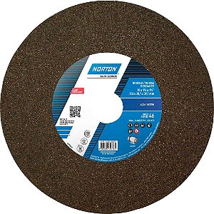 Rebolo reto 10" x 1.1/2" grão 46 marrom NORTON