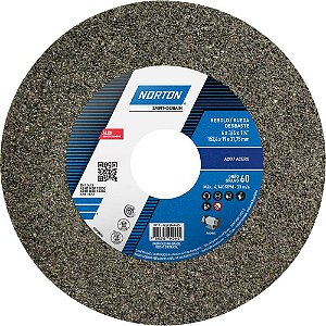 Rebolo reto 6" x 3/4" grão 60 marrom NORTON