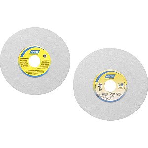 Rebolo reto 8" x 1" 38A grão 46 branco NORTON