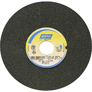Rebolo reto 8" x 1" 39C grão 80 verde NORTON