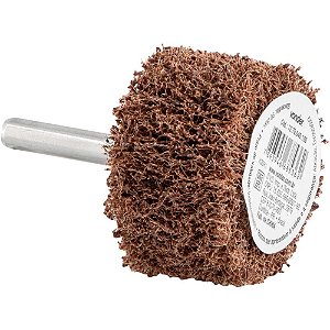 Roda com haste para acabamento 40mm x 25mm grão 100 VONDER